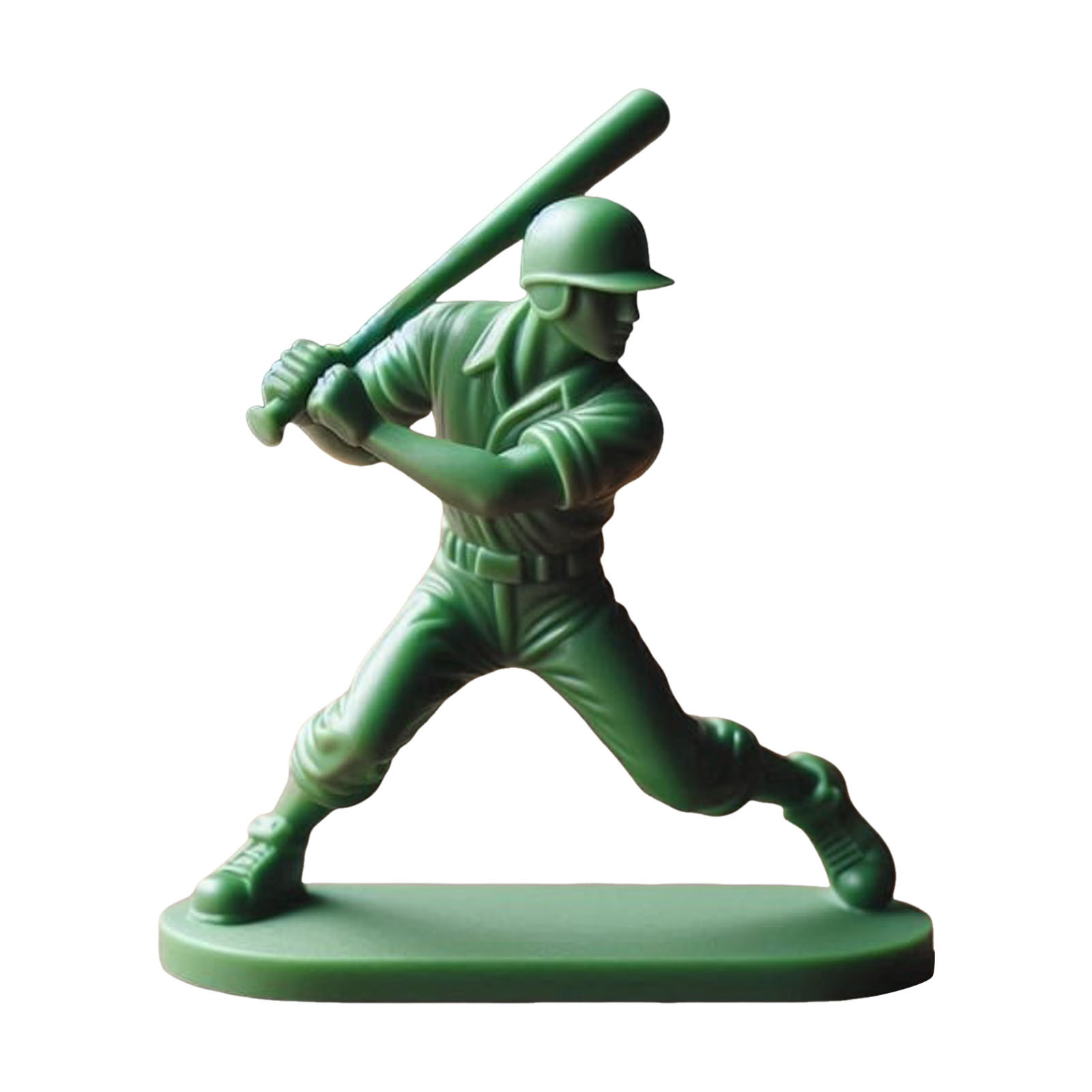 thumbnail image 2 of Interesante Soldado de Béisbol Verde Personaje Juguete Clásico Conjunto Estatua Jugador de Béisbol Novedad Mini Soldado Estatua Adecuado para la Decoración del Hogar Escritorio, 2 of 2